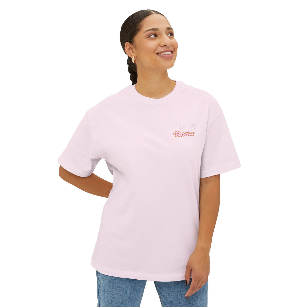 Veneka Unisex Oversized Boxy Tee