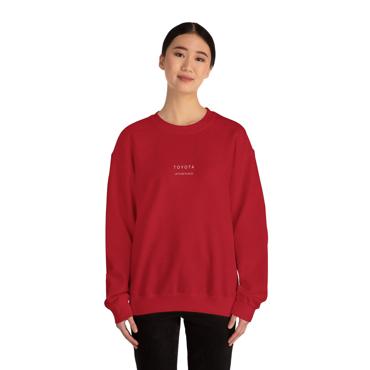 Toyota Minimalistic Unisex Sweatshirt