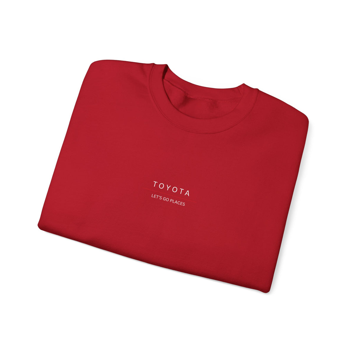 Toyota Minimalistic Unisex Sweatshirt